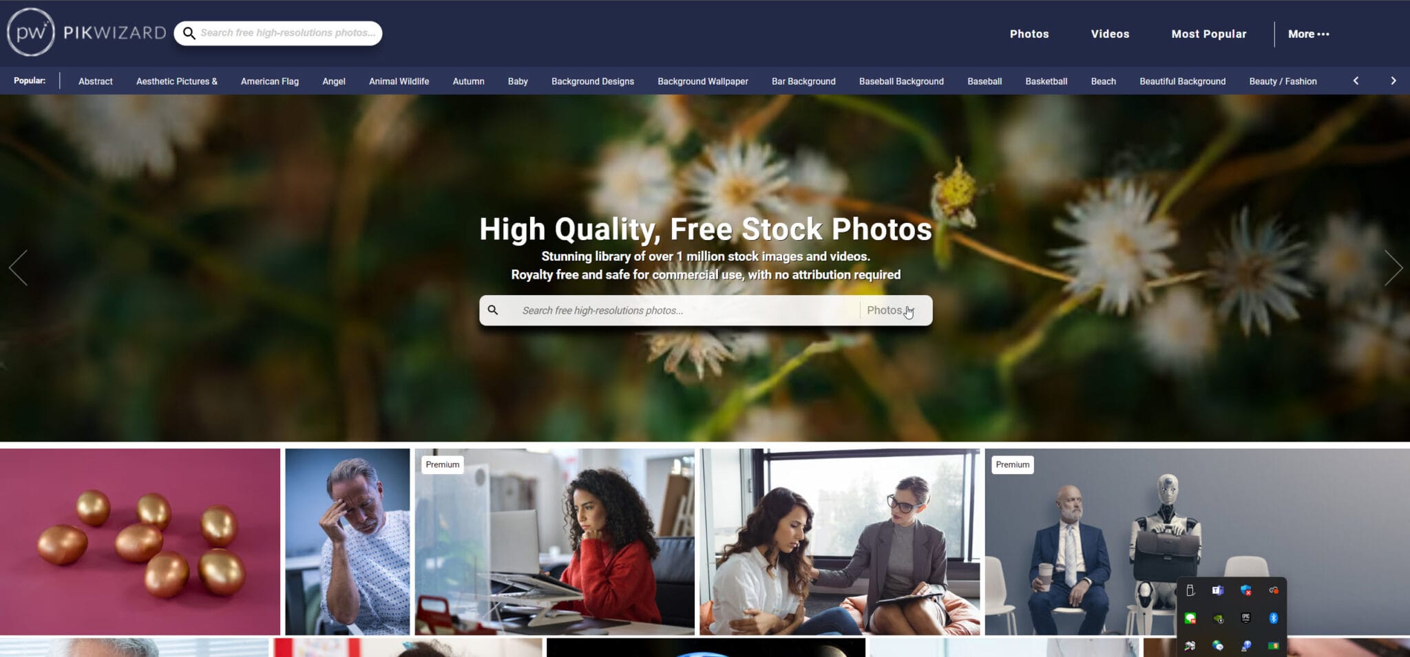 [免費] 圖庫PikWizard：收錄超過百萬高質量商用圖片素材